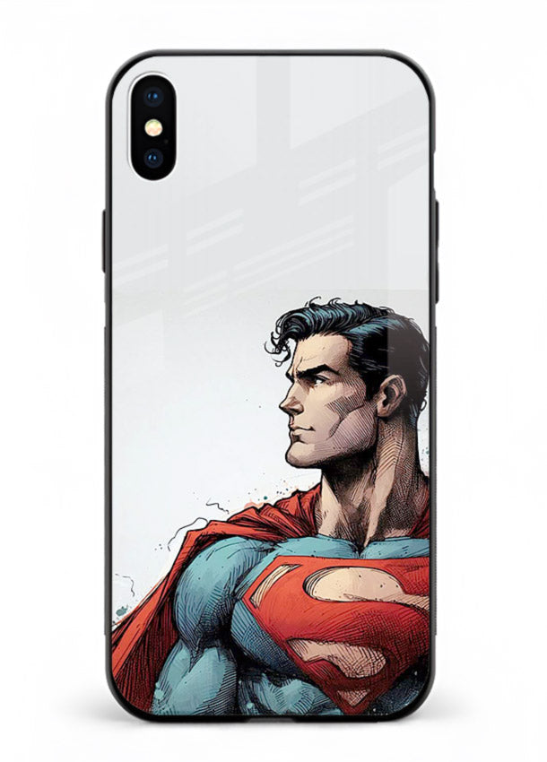 Superman Kryptonian Might mobile cover for Apple iPhone XS Max