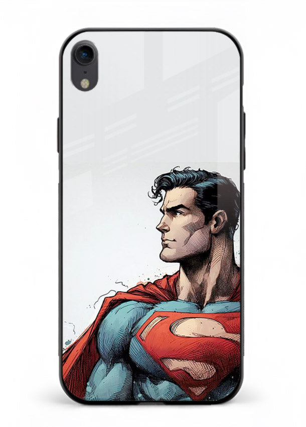Superman Kryptonian Might mobile cover for Apple iPhone XR