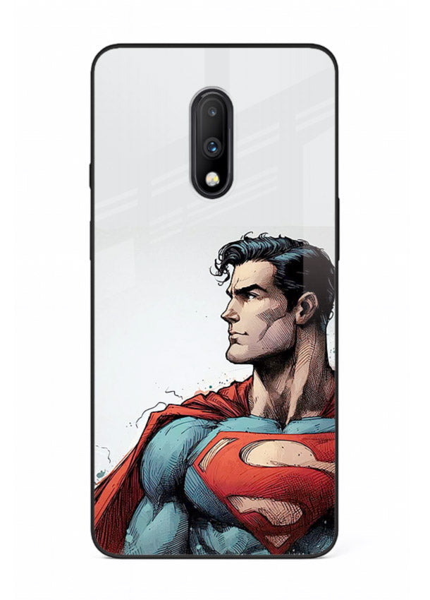 Superman Kryptonian Might mobile cover for OnePlus 7
