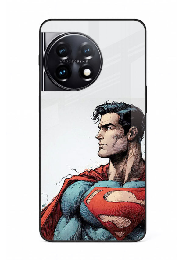 Superman Kryptonian Might mobile cover for OnePlus 11