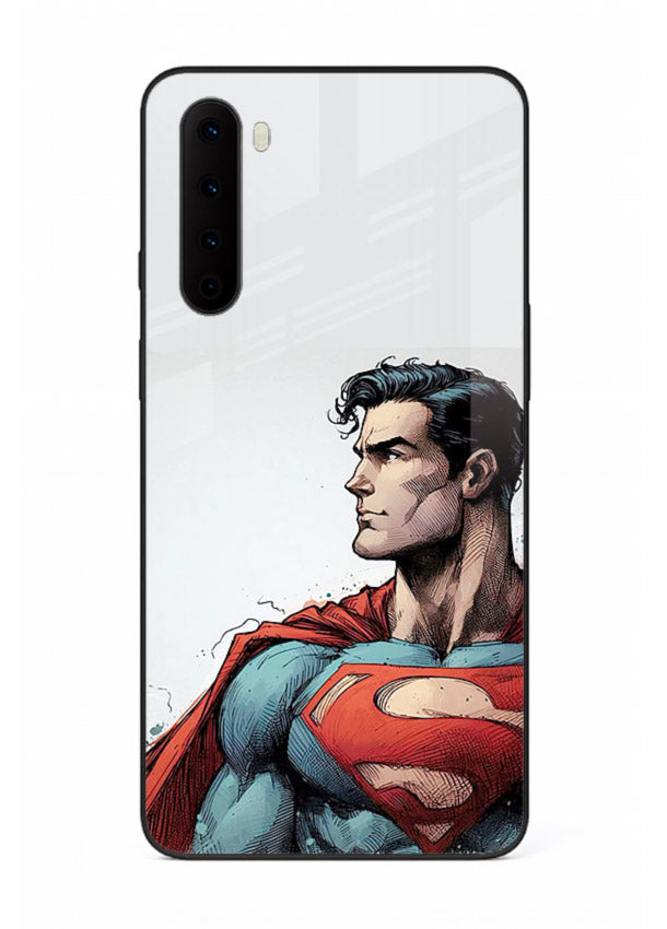 Superman Kryptonian Might mobile cover for OnePlus Nord