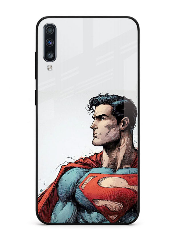 Superman Kryptonian Might mobile cover for Samsung A50