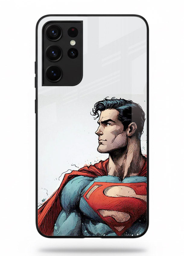 Superman Kryptonian Might mobile cover for Samsung S21 Ultra