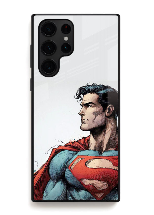 Superman Kryptonian Might mobile cover for Samsung S23 Ultra