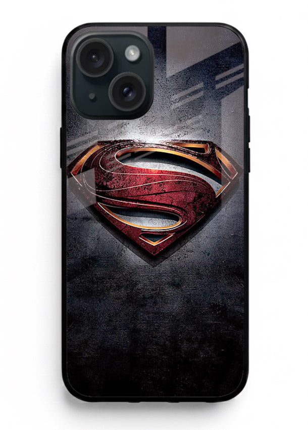 Superman Metallic Crest cover for Apple iPhone 13