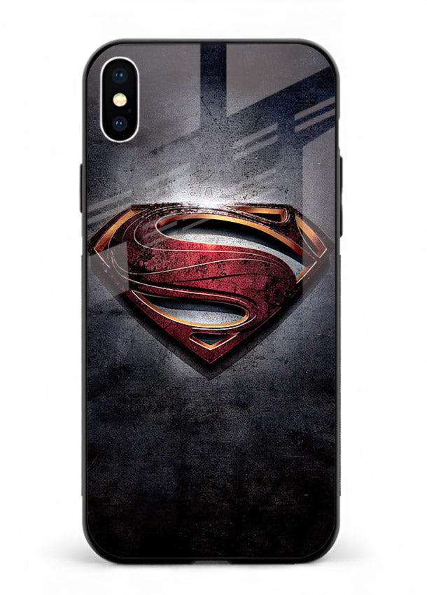 Superman Metallic Crest cover for Apple iPhone XS Max
