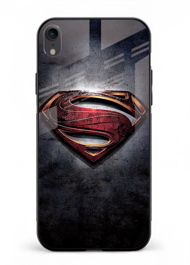 Superman Metallic Crest cover for Apple iPhone XR