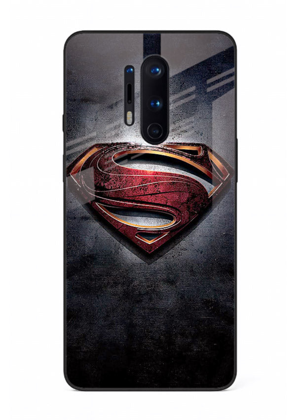 Superman Metallic Crest cover for OnePlus 8 Pro