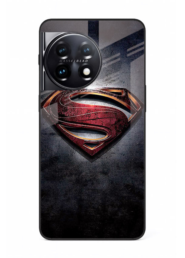 Superman Metallic Crest cover for OnePlus 11R