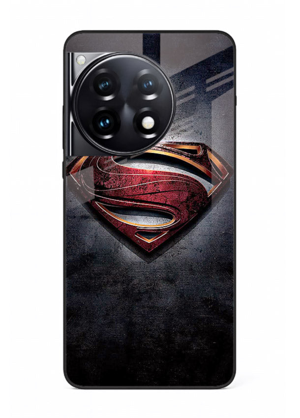 Superman Metallic Crest cover for OnePlus 12R