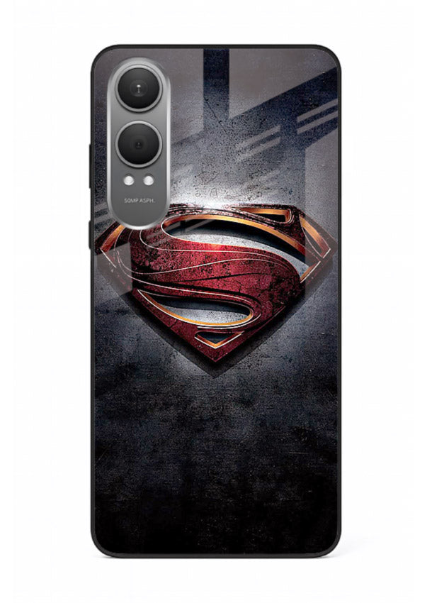 Superman Metallic Crest cover for OnePlus Nord CE4 Lite