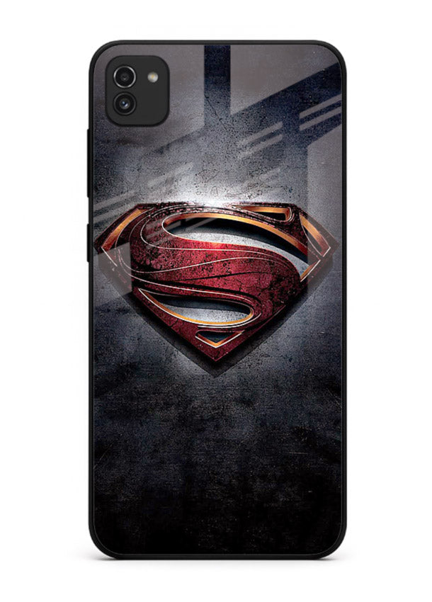 Superman Metallic Crest cover for Samsung A03