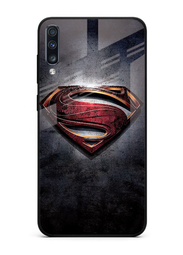 Superman Metallic Crest cover for Samsung A70