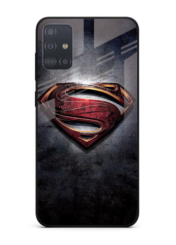 Superman Metallic Crest cover for Samsung A71