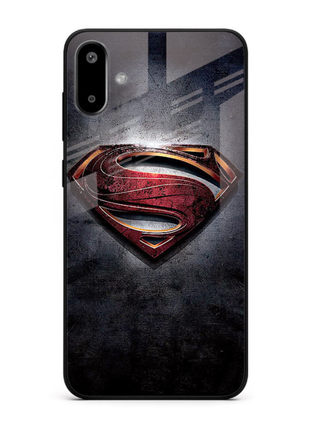 Superman Metallic Crest cover for Samsung F06 5G
