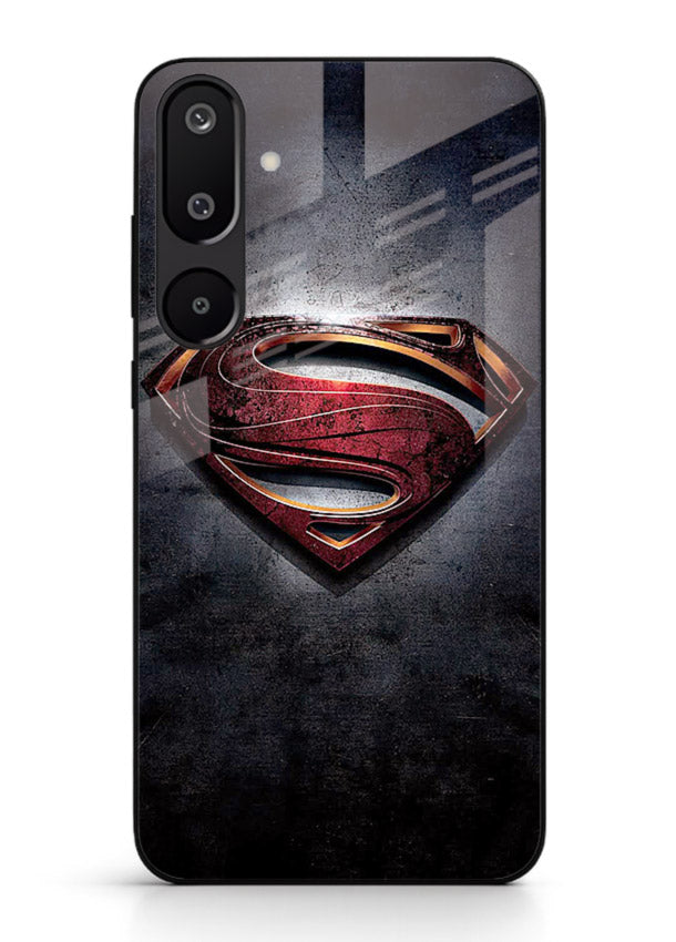 Superman Metallic Crest cover for Samsung F16 5G