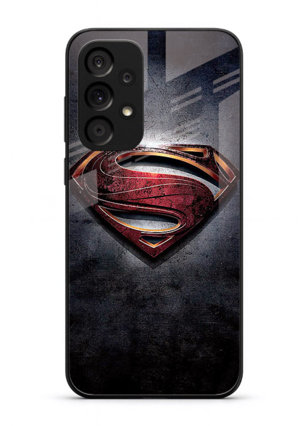 Superman Metallic Crest cover for Samsung A33 5G