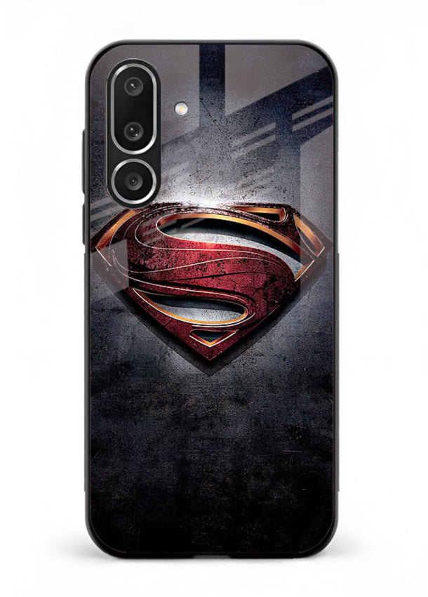 Superman Metallic Crest cover for Samsung F56 5G