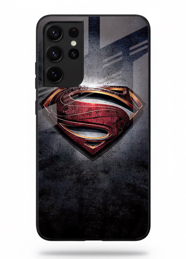 Superman Metallic Crest cover for Samsung S21 Ultra