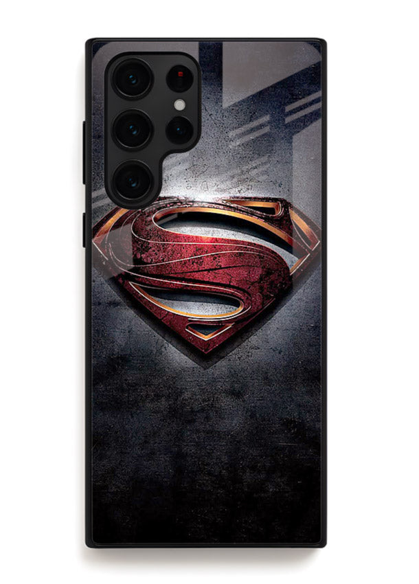Superman Metallic Crest cover for Samsung S23 Ultra