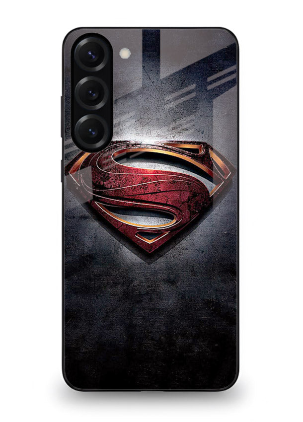 Superman Metallic Crest cover for Samsung S23 Plus