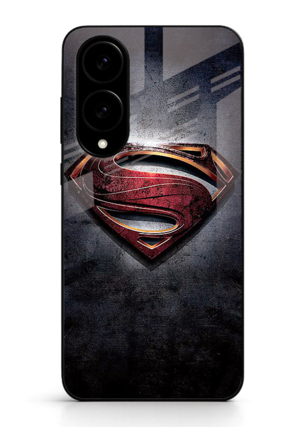 Superman Metallic Crest cover for Samsung S25 Edge
