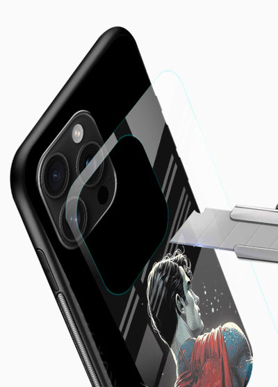 Superman Minimalist cover for Glossy Vibrant Premium Look - Angle Blade