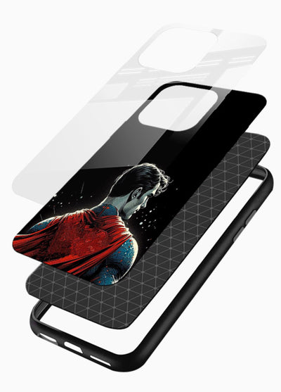 Superman Minimalist cover for Glossy Vibrant Premium Look - Angle Layers