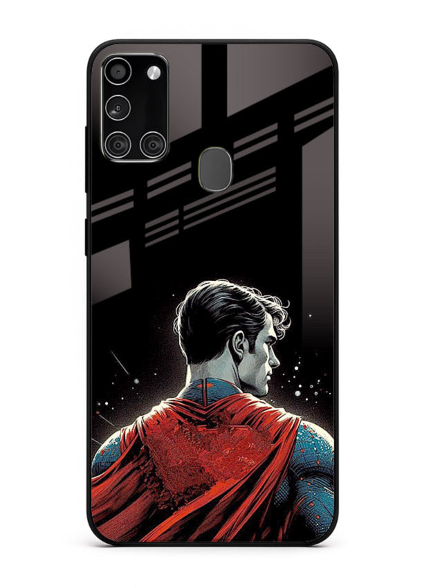 Superman Minimalist cover for Samsung A21s