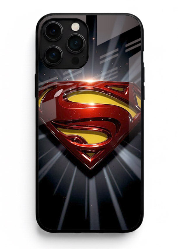 Superman Power Emblem cover for Apple iPhone 16 Pro Max