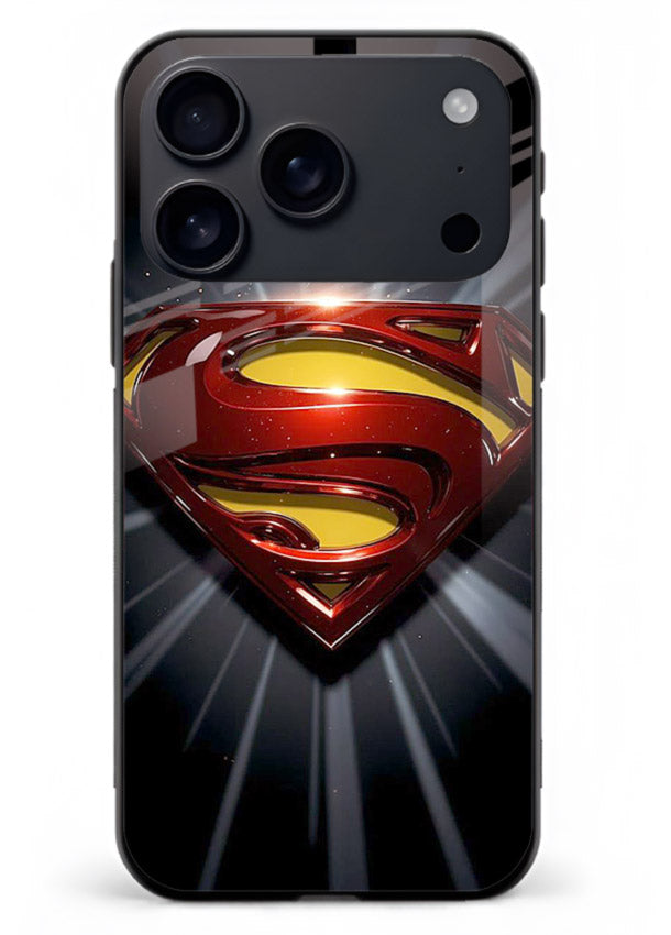 Superman Power Emblem cover for Apple iPhone 18 Pro Max