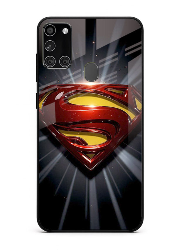 Superman Power Emblem cover for Samsung A21s