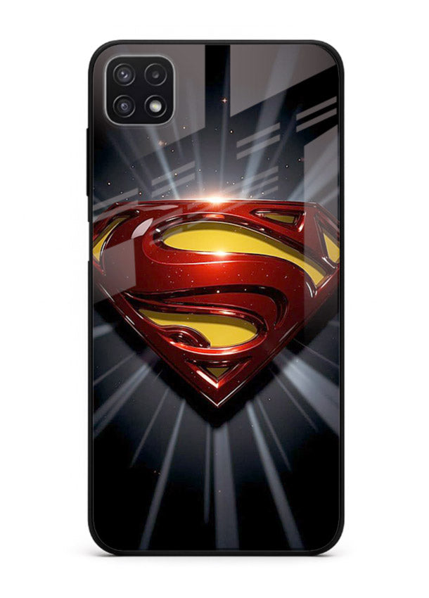 Superman Power Emblem cover for Samsung A22 5G