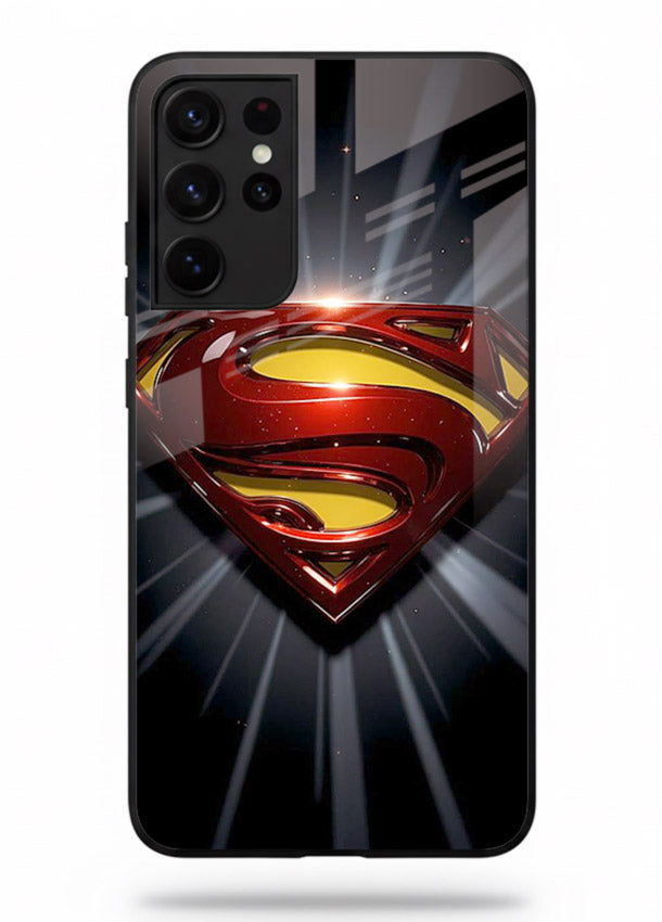 Superman Power Emblem cover for Samsung S21 Ultra