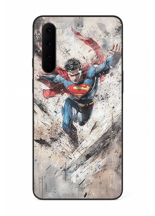 Superman Sky Charge cover for OnePlus Nord