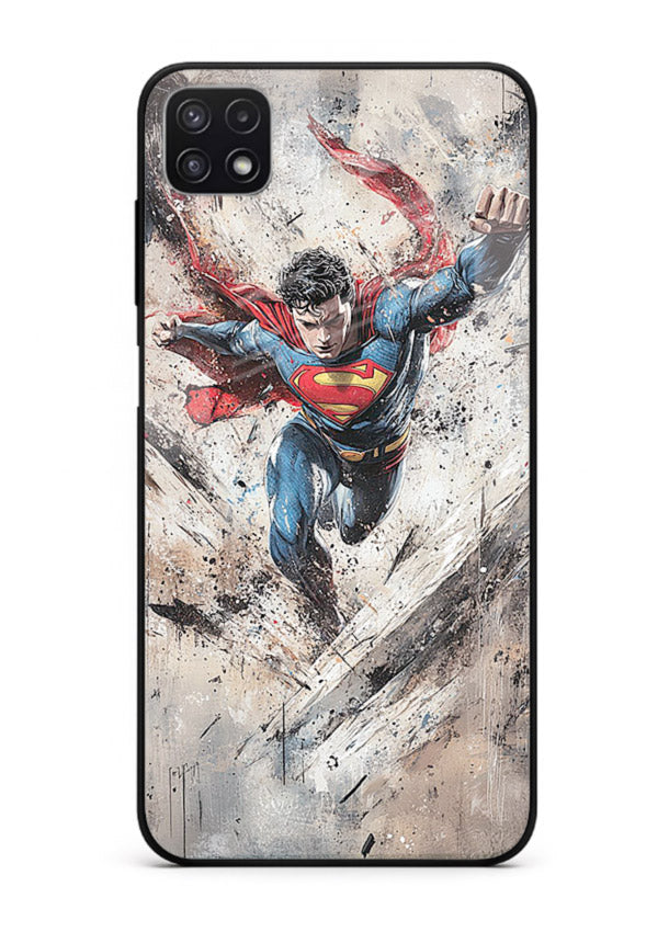 Superman Sky Charge cover for Samsung F42 5G