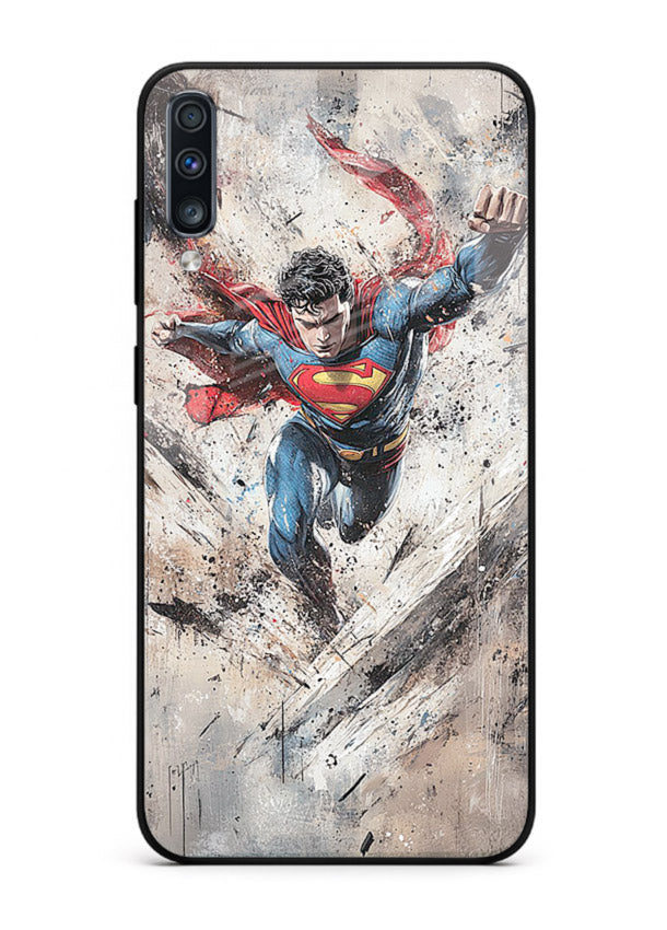Superman Sky Charge cover for Samsung A50