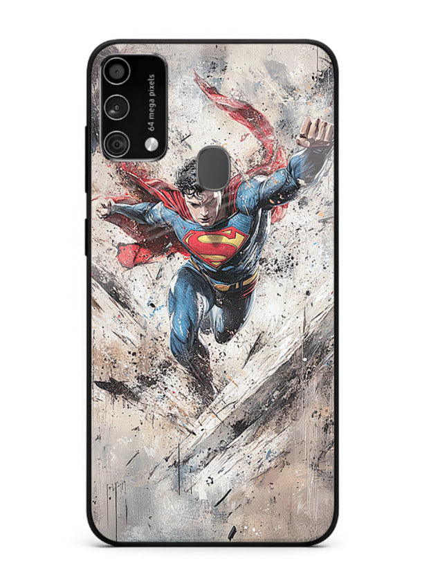 Superman Sky Charge cover for Samsung F41