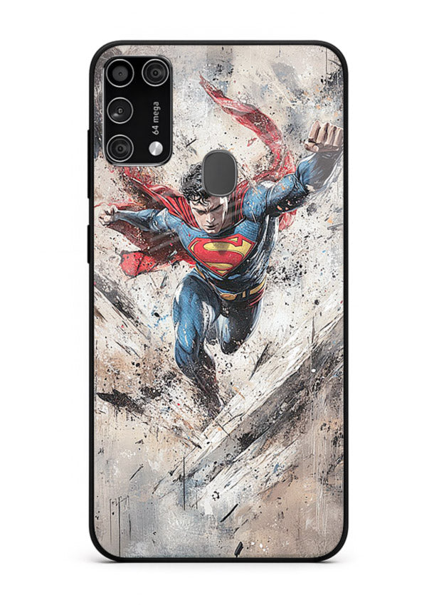Superman Sky Charge cover for Samsung M31 Prime