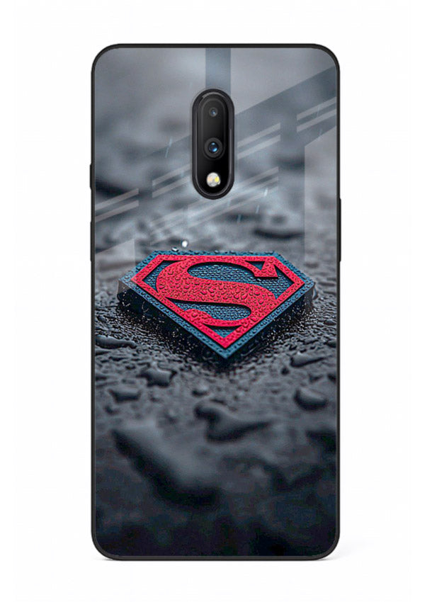 Superman Steel Symbol cover for OnePlus 7