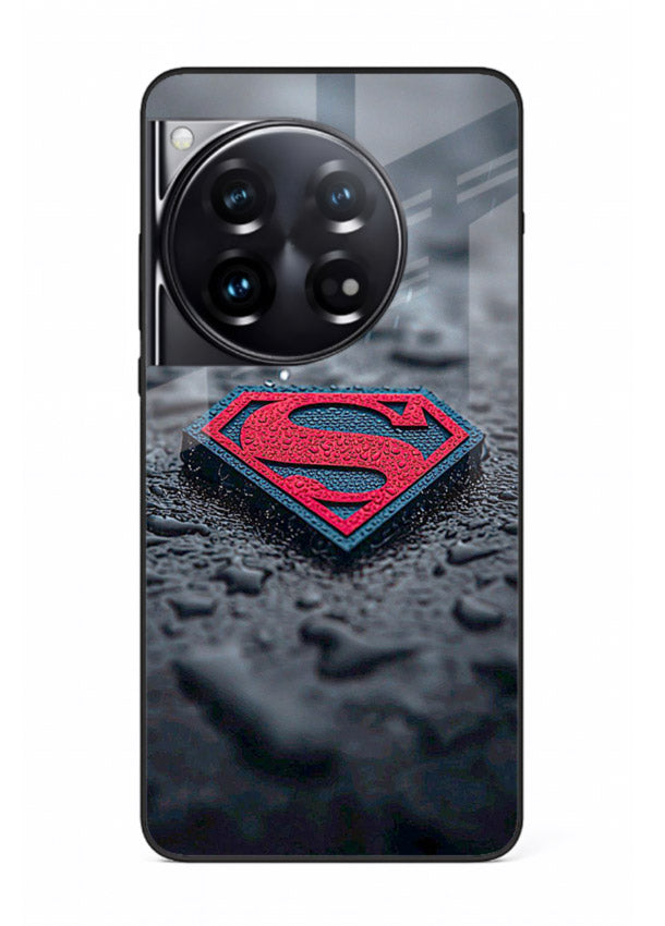 Superman Steel Symbol cover for OnePlus 12