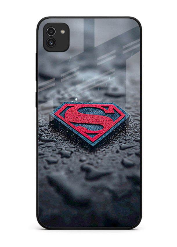Superman Steel Symbol cover for Samsung A03