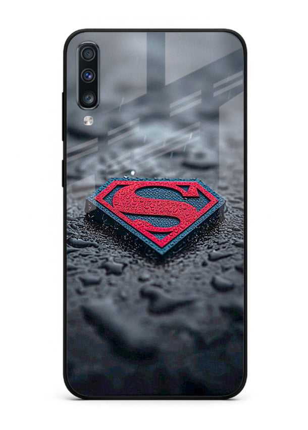 Superman Steel Symbol cover for Samsung A70