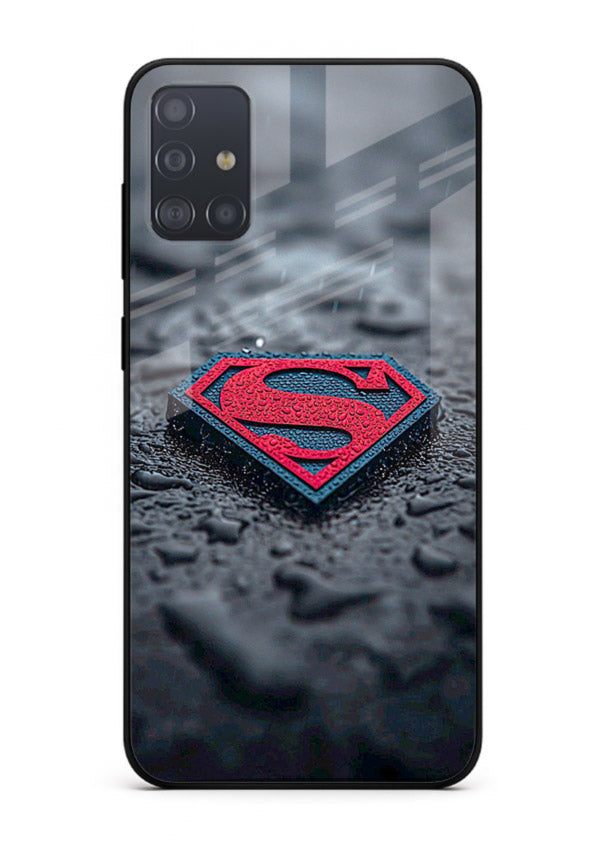 Superman Steel Symbol cover for Samsung A51