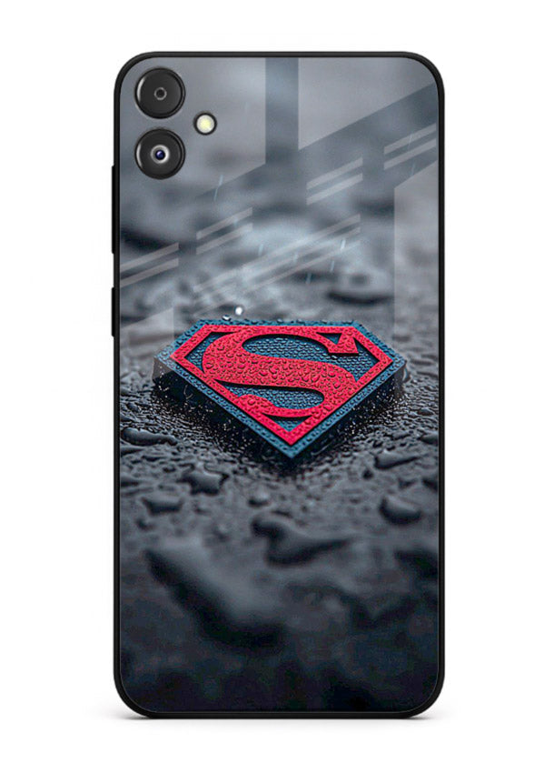 Superman Steel Symbol cover for Samsung F14 5G