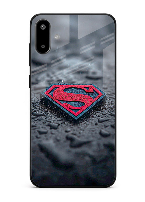 Superman Steel Symbol cover for Samsung F06 5G