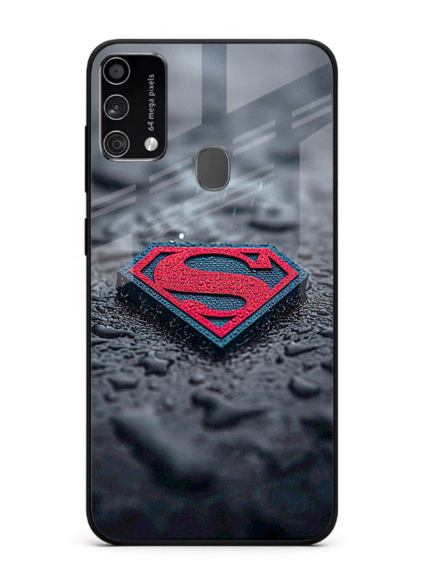Superman Steel Symbol cover for Samsung F41