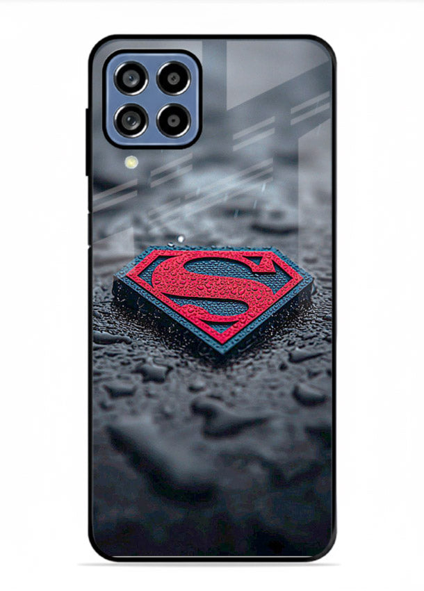 Superman Steel Symbol cover for Samsung F12 5G
