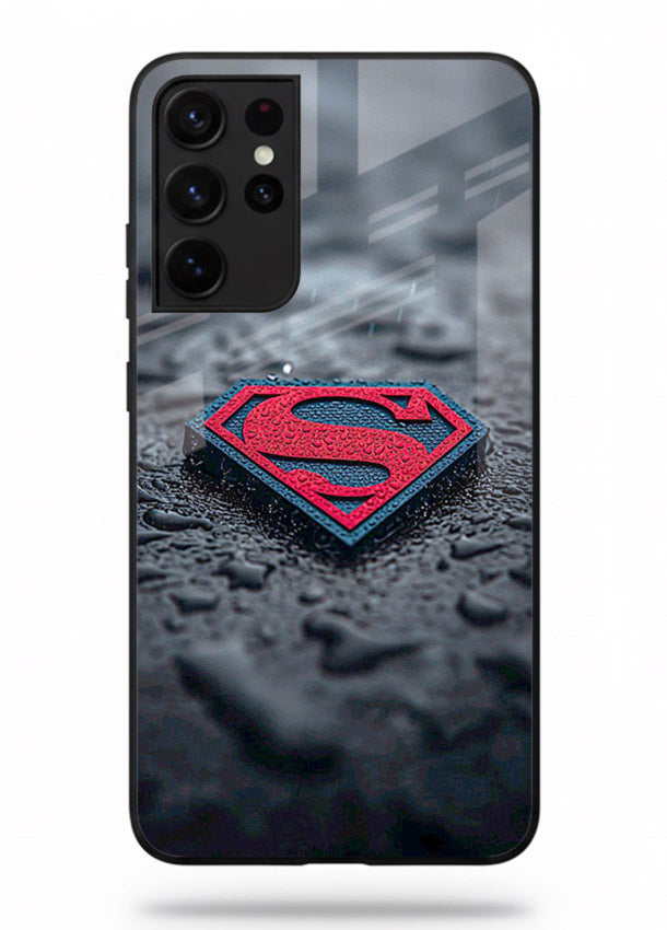 Superman Steel Symbol cover for Samsung S21 Ultra