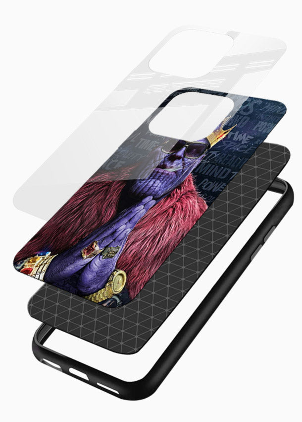 Thanos Pray Mode cover for Glossy Vibrant Premium Look - Angle Layers
